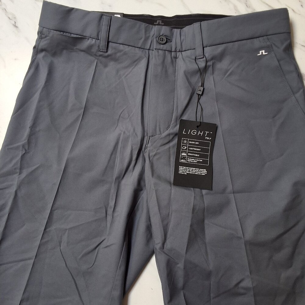 J Lindeberg Men's Somle Regular Fit Light Poly Shorts